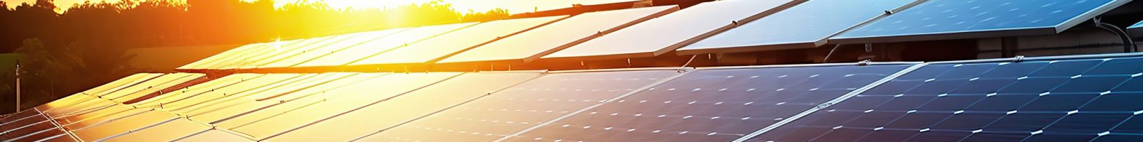 Solar panels outdoors, alternative energy concept, generative ai